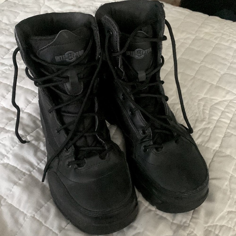 interceptor boots for ems/workforce work